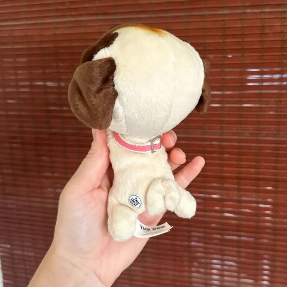 The Dog Artist 2002 Pug Bulldog Dog  Plush Stuffed Toy